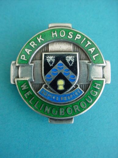 Park Hospital Wellingborough Silver Nurses Badge