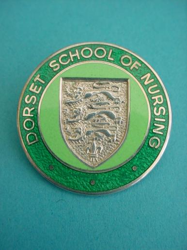 Dorset School of Nursing Silver Enrolled Nurse badge