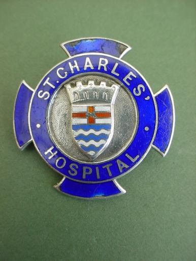 St Charles 'Hospital London County Council Badge