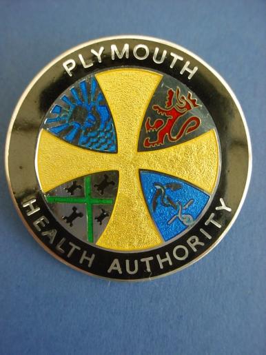 Plymouth Health Authority Silver Enrolled Nurse Badge