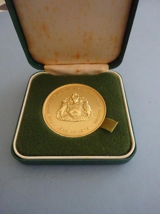 Cased Silver Gilt Medal,The Worshipful Company of  Spectacle Makers