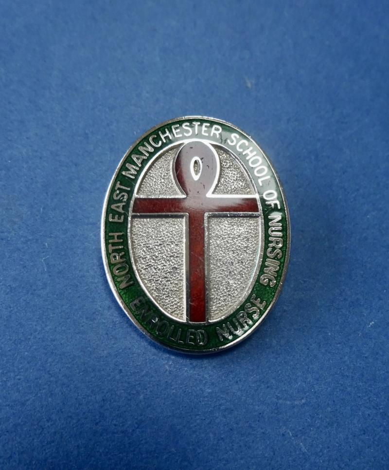 North East Manchester School of Nursing,Silver Enrolled Nurses badge