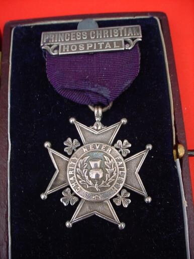 Princess Christian Hospital Weymouth Silver Nurses Badge