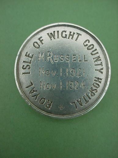 Royal Isle of Wight County Hospital Silver Nurses Badge