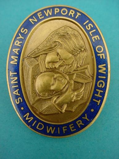 St Mary's Newport Isle of Wight Midwifery Badge