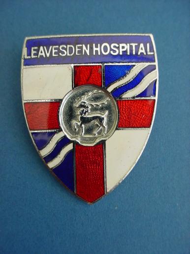 Leavesden Hospital,Hertfordshire.Nurses Badge