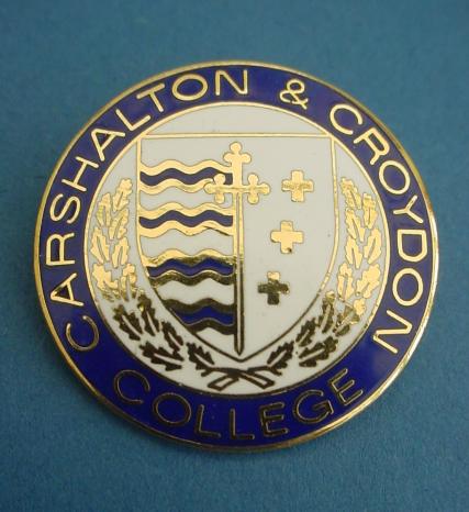 Carshalton & Croydon College Nurses Badge