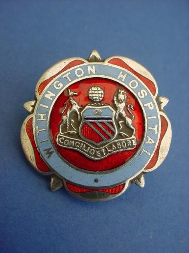 Withington Hospital Manchester Nurses Badge