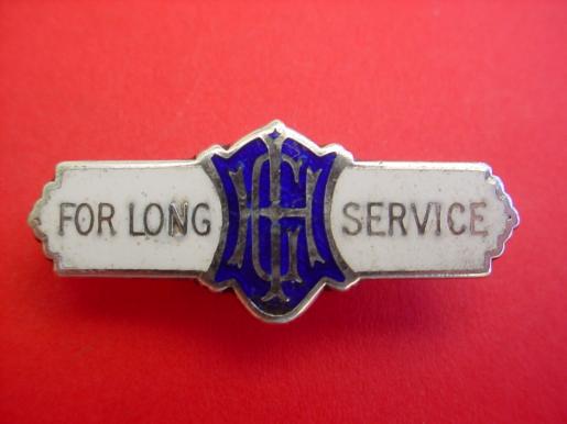 Ipswich General Hospital Silver Long Service Badge
