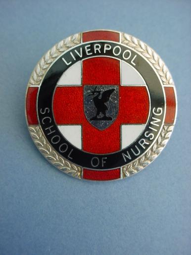Liverpool School of Nursing Silver Nurses Badge