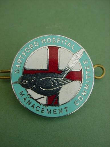 Dartford Hospital Management Committee Badge