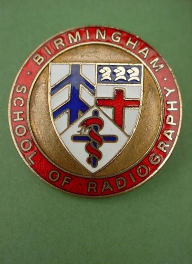 Birmingham School of Radiography Badge