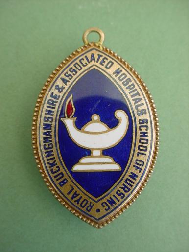 Royal Buckinghamshire & Associated Hospitals School of Nursing Fob Medal