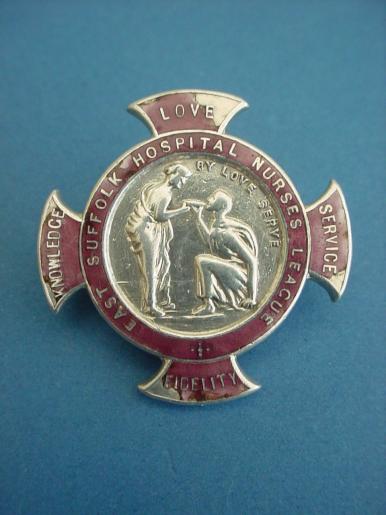 East Suffolk Hospital Nurses League Silver Badge