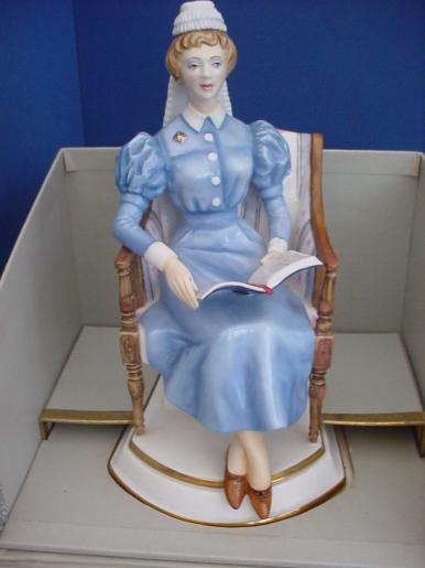 Royal Worcester Figurine,Nursing Sister The London Hospital 