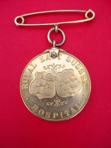 Royal East Sussex Hospital Hastings Gold Prize Medal