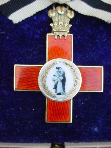 Order of the League of Mercy,Cased Medal 