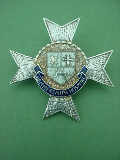 Hammersmith Hospital Silver Nurses Badge