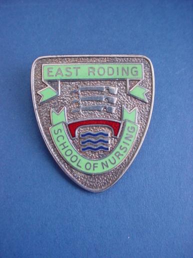 East Roding School of Nursing Nurses Badge