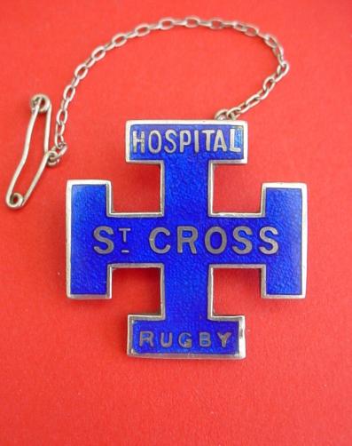 St Cross Hospital Rugby Silver Nurse's Badge