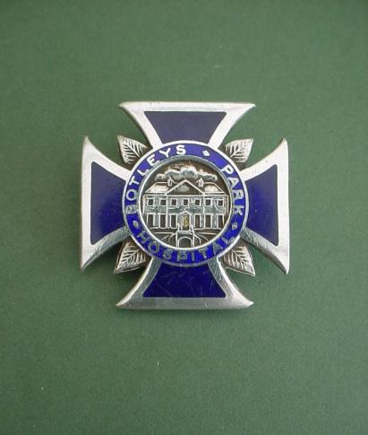 Botleys Park Hospital Chertsey Silver Nurses badge