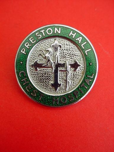 Preston Hall Chest Hospital near Maidstone,Nurses Badge