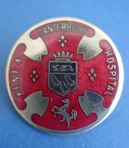 Kent and Canterbury Hospital Propaganda Committee Badge