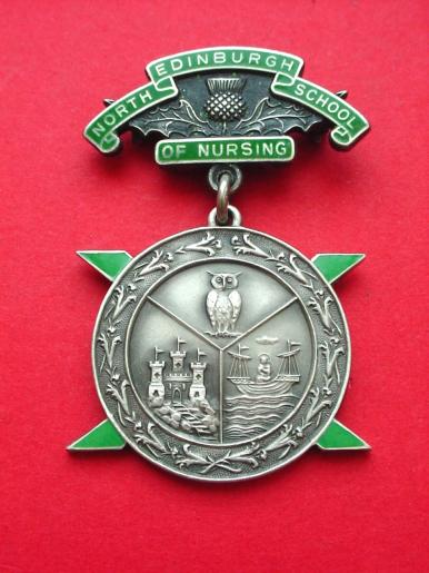 South Edinburgh School of Nursing Silver Enrolled Nurse Badge