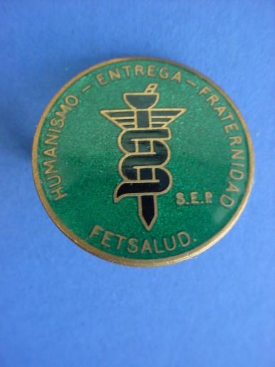 Nicaraguan Health Workers Union Badge Fetsalud