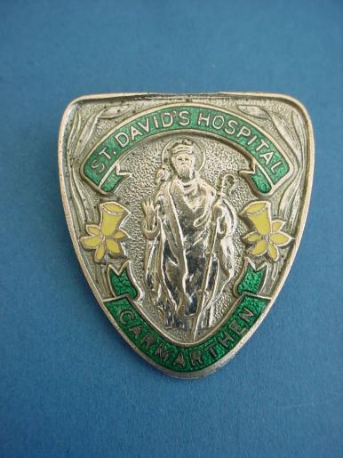 St David's Hospital Carmarthen Nurses Badge