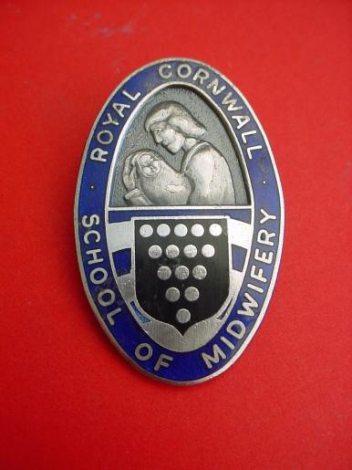 Royal Cornwall School of Midwifery Midwifes badge