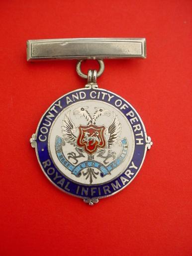 County and City of Perth Royal Infirmary Silver Nurses badge