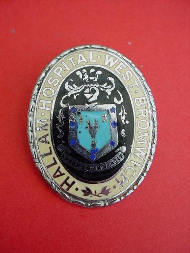 Hallam Hospital West Bromwich Nurses Badge