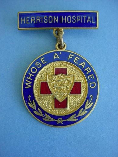 Herrison School of Nursing Dorchester Nurses Pendant badge