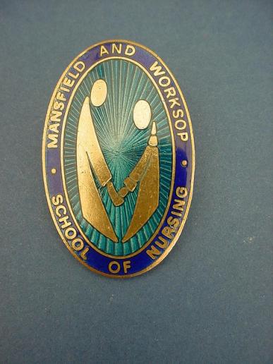  Mansfield & Worksop School of Nursing Enrolled Nurse badge
