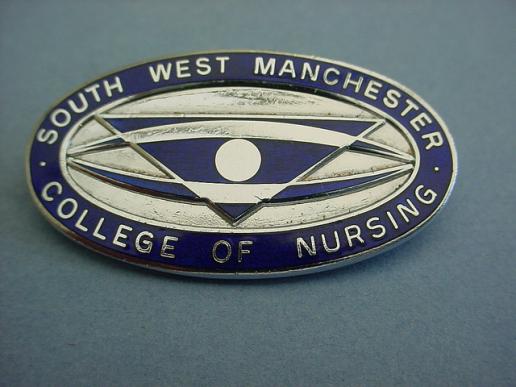 South West Manchester College of Nursing Nurses Badge