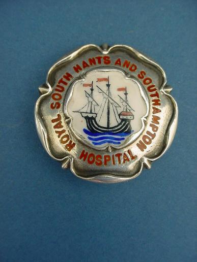Royal South Hants and Southampton Hospital Silver Nurses Badge