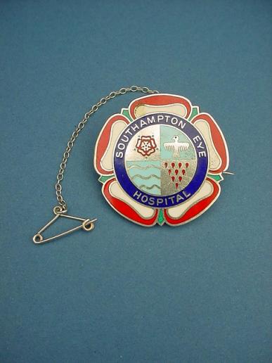 Southampton Eye Hospital Silver Nurses Badge