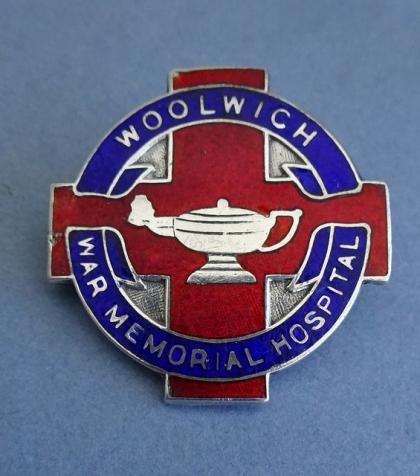 Woolwich War Memorial Hospital,Silver Nurses Badge