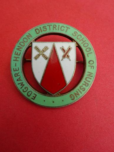 Edgware Hendon School of Nursing Nurses Badge