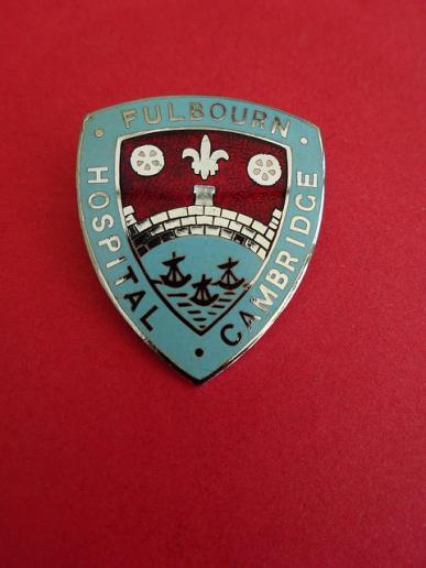 Fulbourn Mental Hospital Cambridge Nurses Badge