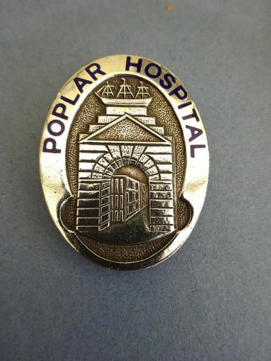 Poplar Hospital ,Silver Nurses badge,SRN training
