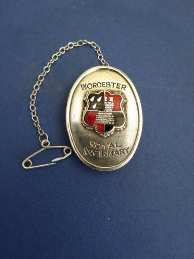 Worcester Royal Infirmary Silver Nurses badge