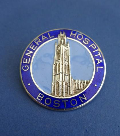 Boston General Hospital Silver Nurses badge