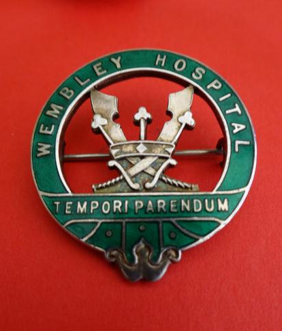 Wembley Hospital Silver Nurses Badge