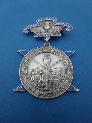 Western General Hospital Edinburgh Silver Nurses Badge
