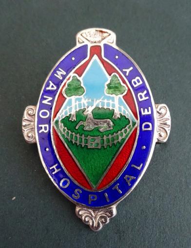 Manor Hospital Derby,Silver Nurses Badge