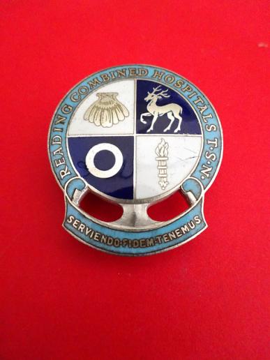 Reading Combined Hospitals Training School for Nurses Silver Nurses Badge