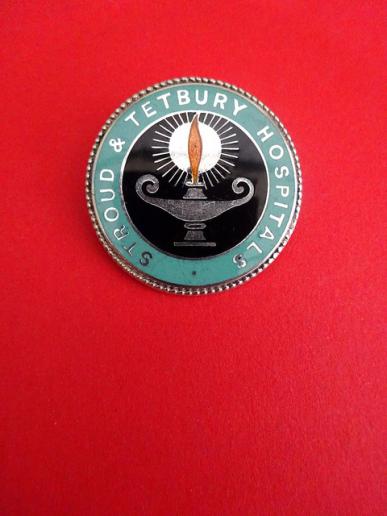 Stroud & Tetbury Hospitals Silver Nurses Badge