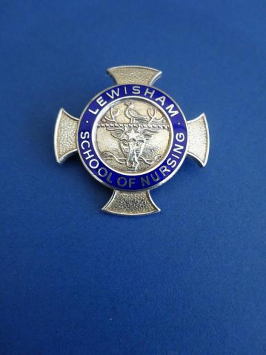 Lewisham Hospital School of Nursing Silver Nurses Badge